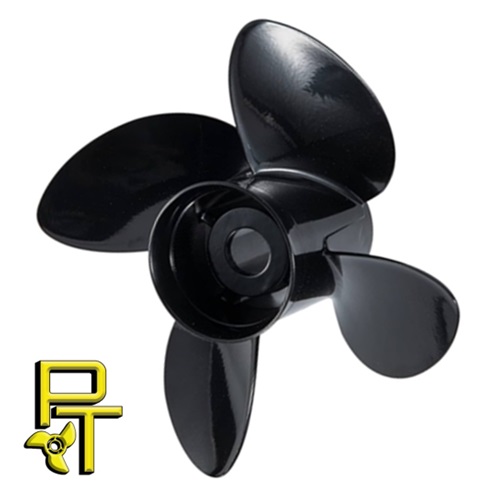 PowerTech Aluminum 4 Blade Propeller 40-140 HP Mercury Universal Hub