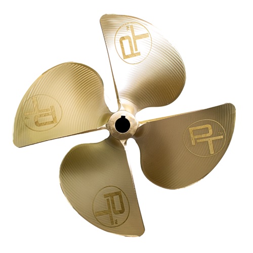 Powertech Ski Boat Propeller 13.25 RH 16.000 0.105 Cup 1.125" Bore